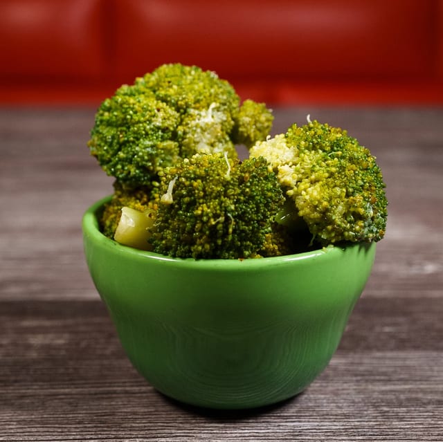 Lemon Pepper Broccoli.